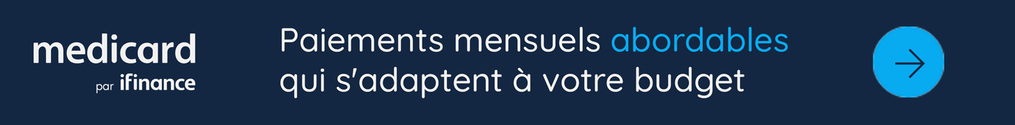Options de paiement - Chirurgie podiatrique
